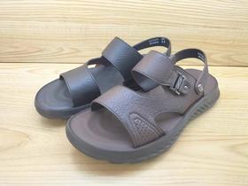 2024夏季新品豪行14212003纯羊皮平底男士休闲沙滩鞋凉鞋