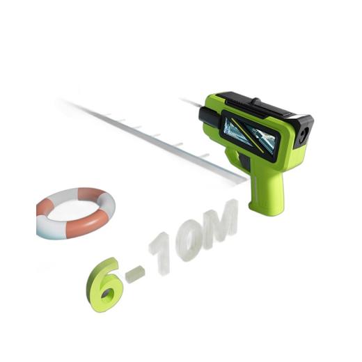 夏日新品科技水枪潮玩高压连发大容量透明水仓呲水枪戏水儿童玩具 商品图4