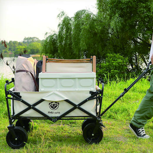 Maki zaza 户外便携折叠式600D牛津布营地拉车5寸 商品图2