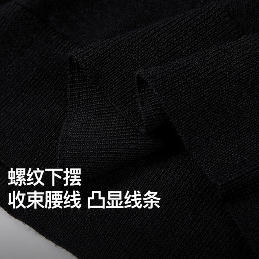 NPC潮牌100%极细美丽诺羊毛圆领短袖T恤男48支纱线透气NP52TE29 商品图2