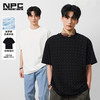 NPC潮牌满印发泡印花【财神元宝】短袖T恤男圆领凉感宽松NP52TE04 商品缩略图0