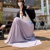 【视觉显高 仙气飘飘】梦惠妮雨雾紫藤压褶半裙仙女裙 透气雪纺 细腻亲肤 商品缩略图11
