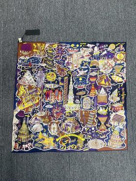 女款桑蚕丝丝巾