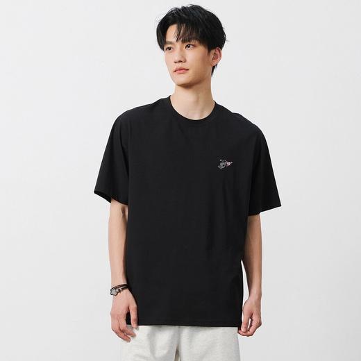 NPC潮牌男女同款爱神系列夏短袖印花T恤圆领国潮宽松半袖NP55TE50 商品图2