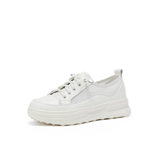 【小白鞋】鞋面头层牛皮+内里鞋垫头层羊皮 皮面款/网纱款两种可选 轻便舒适 四季皆可穿 商品图6