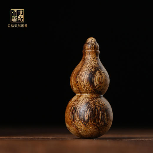 葫芦·福禄丨天然菩萨沉香雕件 SP11559 商品图0