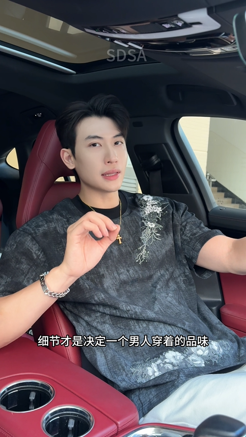 T3033夏季高级感新款美式扎染印花花卉圆领短袖T恤复古高街套头上衣