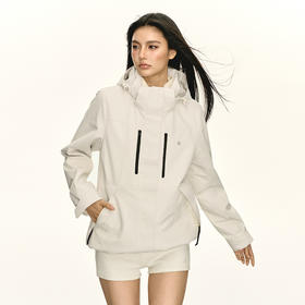 Ariseism  美式复古纯色连帽三防三合一外套女秋冬新款两件套