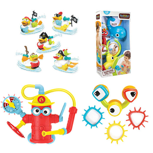 美国Yookidoo幼奇多 宝宝浴室洗澡益智玩具 1-6岁 商品图0