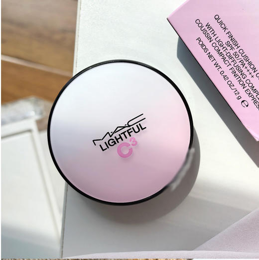 【6.7王炸割肉价】MAC魅可LIGHTFULC3晶透沁润气垫轻薄不假白自然12g 商品图1