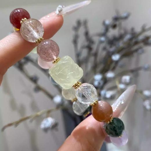 钻石豪门10000积分天然水晶多宝手串 商品图4