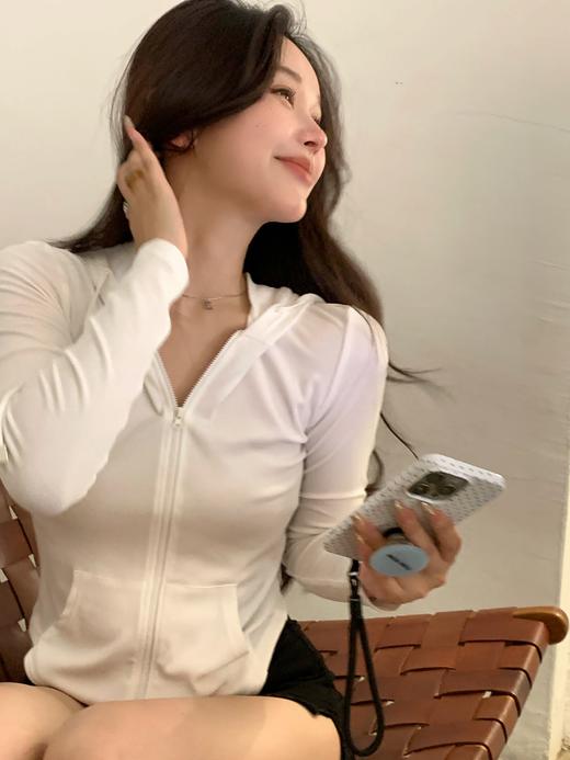 Read Nameless /升级面料白色防晒帽衫 2025/6/7 商品图13