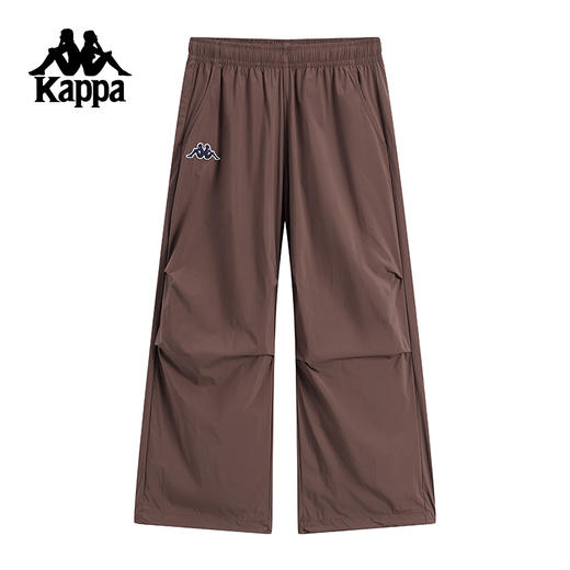 Kappa卡帕背靠背运动长裤男2025夏季新款宽松透气休闲直筒裤子K0F52AY02 商品图1