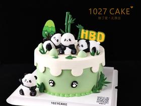 1027CAKE |  熊猫蛋糕（公仔随机）