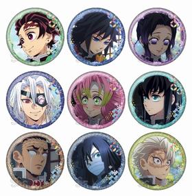 鬼灭之刃 闪吧唧 徽章 9包/盒 谷子