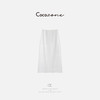 COCO ZONE 刘一一【100亚麻】A字遮肉显瘦半身裙CD1A0369 商品缩略图0