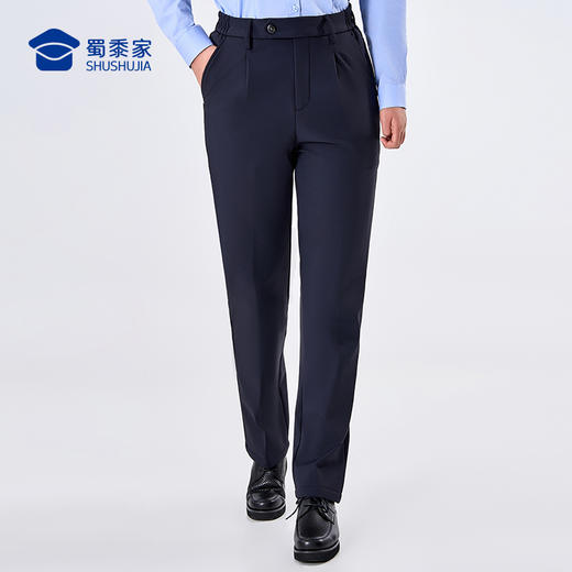 【女款五代春秋通勤裤/清仓】通勤商务修身西裤四面弹力防泼水长裤 商品图9