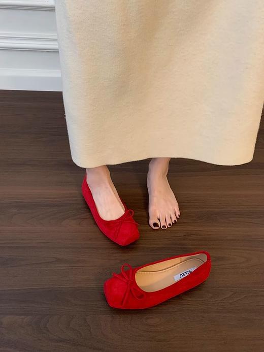 honeyGIRL法式一脚蹬豆豆鞋815 商品图4