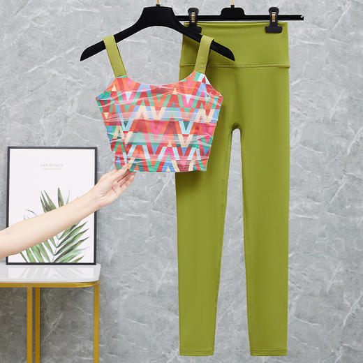 2025Luulu  Amazon Cross border Yoga Pants Pilates Yoga Suit Set 商品图8