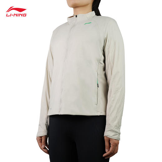 李宁 女款 舒适休闲防风保暖棉风衣外套 商品图1