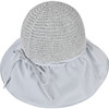 sisia防晒帽女2025新款时尚夏季遮阳渔夫帽防紫外线遮全脸太阳帽71W01S2G 71W01S1G 商品缩略图5