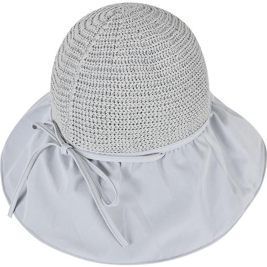 sisia防晒帽女2025新款时尚夏季遮阳渔夫帽防紫外线遮全脸太阳帽71W01S2G 71W01S1G 商品图5