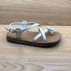 豪行2024年夏季新品时尚休闲英伦简约百搭女凉鞋24278222