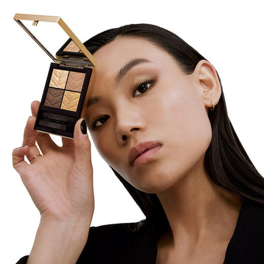 法国 YSL圣罗兰 高定皮革四色眼影 商品图5