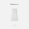 COCO ZONE 刘一一【100亚麻】A字遮肉显瘦半身裙CD1A0369 商品缩略图1