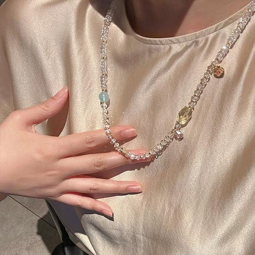 钻石豪门15000积分新中式海宝蓝白冰种水晶手链 商品图1