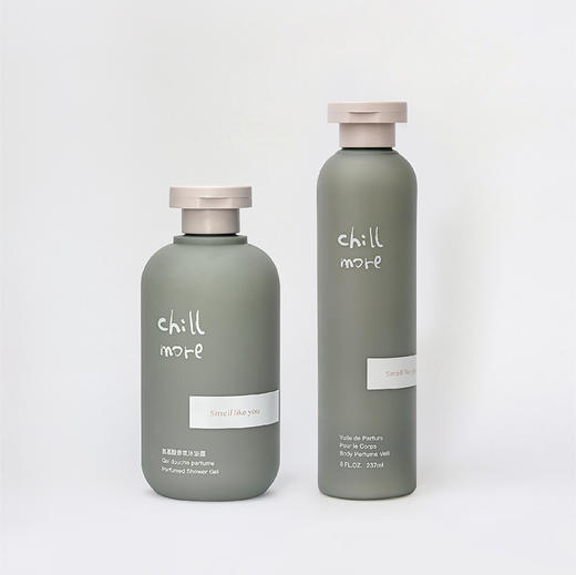 【春夏香体补水套组】  chillmore且悠香氛沐浴露300ml+身体乳240ml（送5g磨砂膏小样+20ml沐浴露+28g发膜） 商品图4