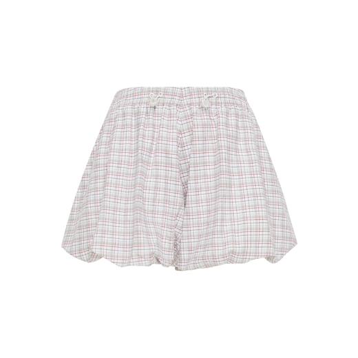 oneup格子花苞裙裤 商品图5