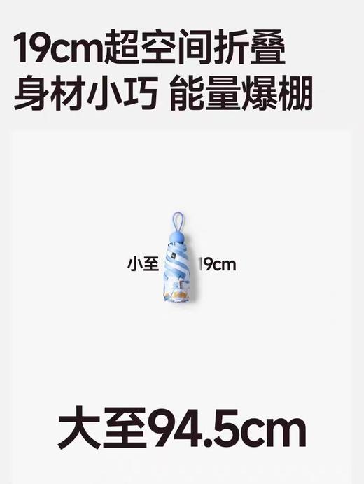 蕉下五折黑胶防晒伞BM526【宝库优选】 商品图7