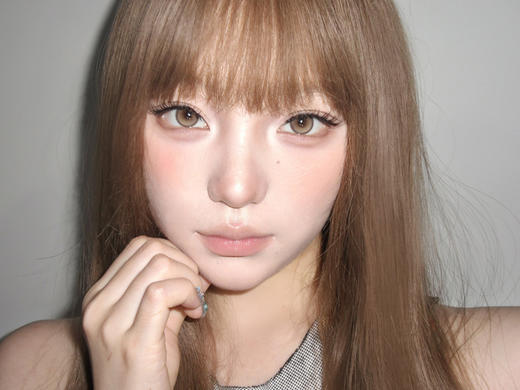 doragina旗下 蜂蜜甜茶｜14.5mm白狮参考中大直径｜韩产半年抛2片 商品图6