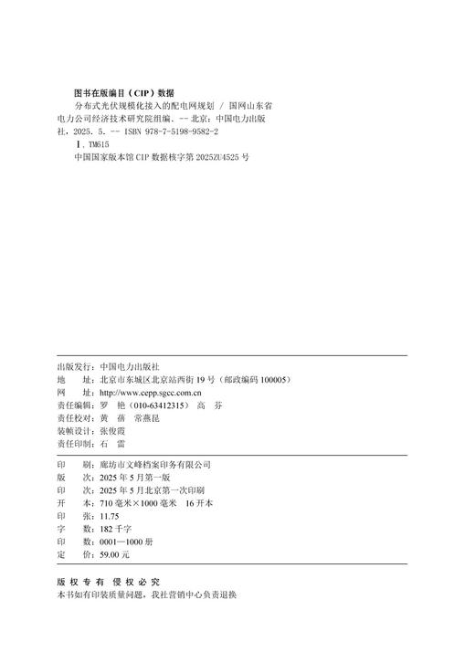 分布式光伏规模化接入的配电网规划 商品图3