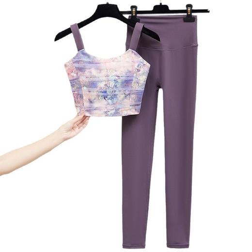 2025Luulu  Amazon Cross border Yoga Pants Pilates Yoga Suit Set 商品图4