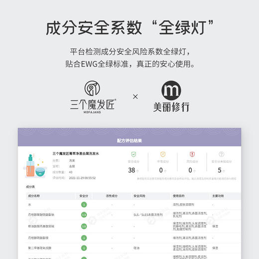 三个魔发匠菁萃净澈去屑洗发水 商品图4