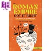 【中商原版】罗马帝国做对了 从斯多葛主义到无肩带比基尼 The Roman Empire Got It Right 英文原版 Steven Marr 罗马历史科普 商品缩略图0