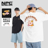NPC潮牌CC小花胡萝卜爱心印花短袖T恤男索罗娜凉感抑菌CC53TE13 商品缩略图0