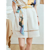 两三事 心愿慢递 2025夏季新款休闲印花腰带直筒高腰短裤女宽松 商品缩略图3