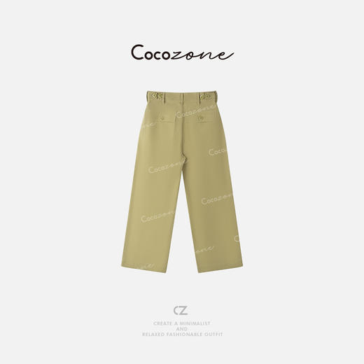 COCO ZONE 刘一一 【100棉】宽松版显瘦通勤休闲裤CD2A0583 商品图1