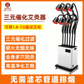 【三元催化艾灸器】无需滤芯丨多功能透灸理疗仪 家用美容院专用熏蒸仪一体机 【艾灸仪器】