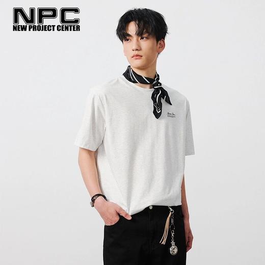 NPC潮牌印花【光盾索罗娜】圆领百搭T恤男凉感抑菌遮热NP52TE02 商品图1