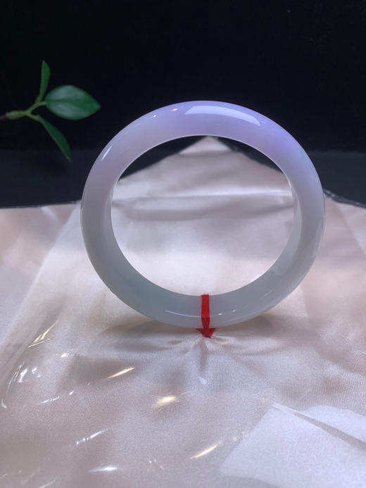 620136，57紫罗兰手镯，清新细腻，一大截粉紫底色，干净清新 商品图0