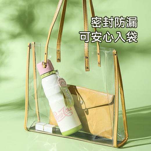 BEDDYBEAR杯具熊 户外运动水杯男女士保冷保温杯大容量便携水壶316不锈钢杯子 600ml 商品图13