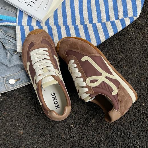 XGXC 新款拼色真皮阿甘鞋德训鞋 4色可选 夏季休闲百搭 柔软脚感 暴走不累脚 商品图9