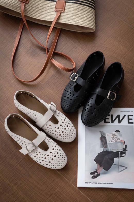 大爆款延续🔥❗不撞款的快乐✌️【 PlatBase夏季镂空玛丽珍休闲鞋】 品质对标一线大牌⚠️价格却不到三分之一❗ 商品图1