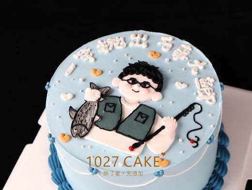 1027CAKE  | 手绘  钓鱼蛋糕（提前1天预订） 商品图1
