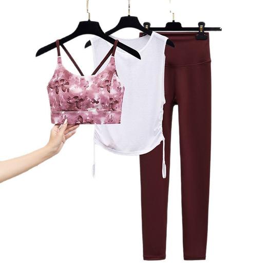 2025Luulu yoga suit set without awkward lines, lifting buttocks, peach buttocks fitness pants 商品图4