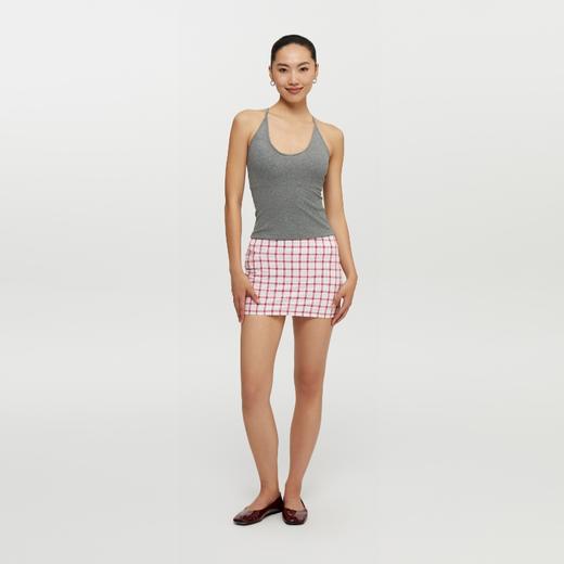 oneup格子短裤裙 商品图4